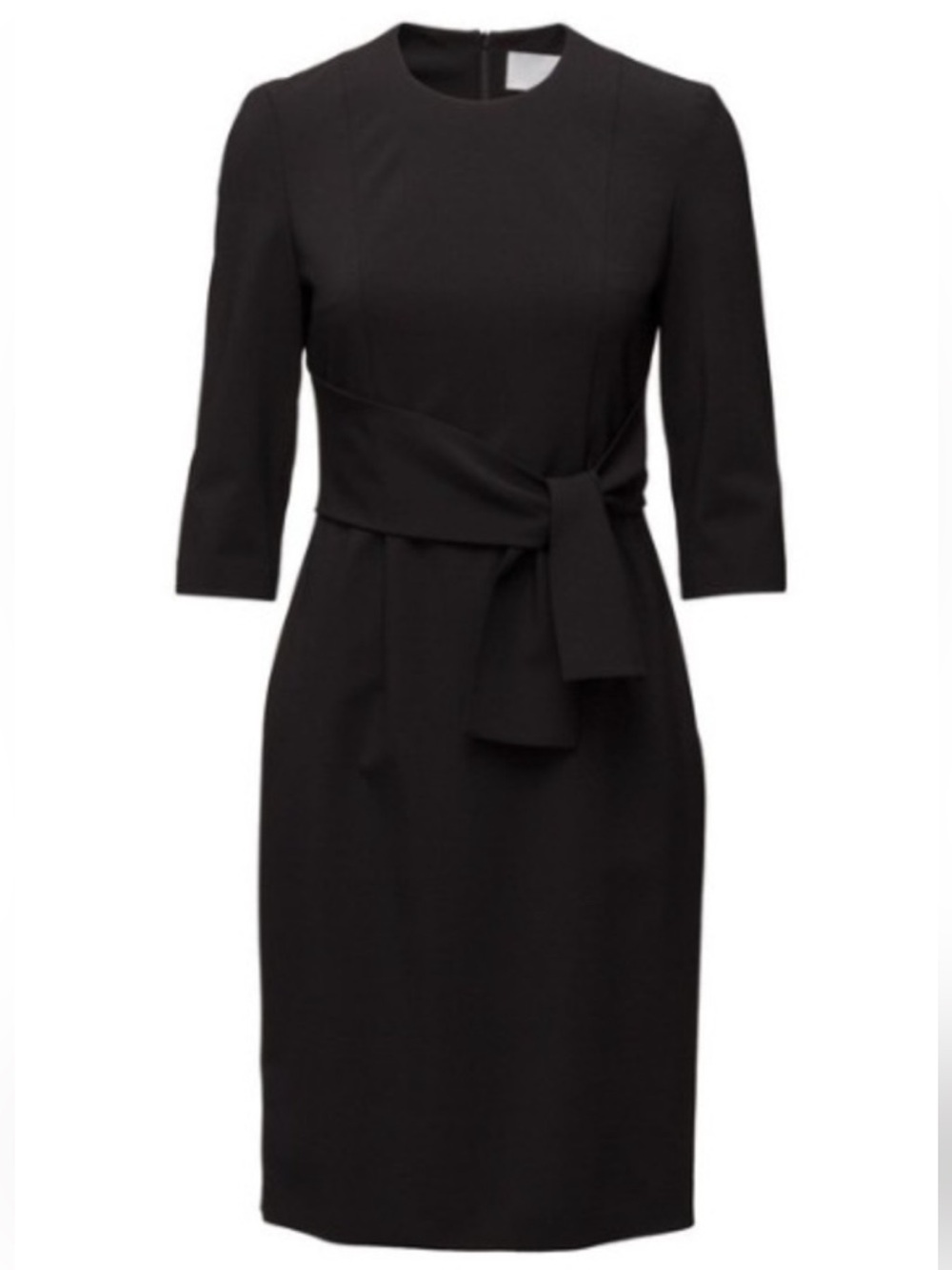 Hugo Boss Dawini Dress Women’s Size 8 Black Career Office evening.     24
